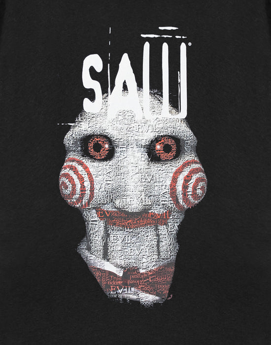 Saw Doll Mens Black Short Sleeved T-Shirt