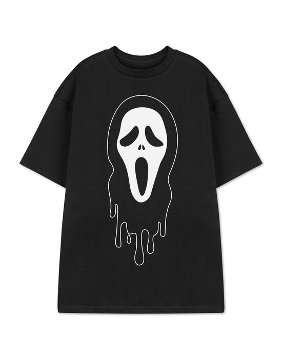 Show Me The Merch Ghostface Unisex Black Short Sleeved T-Shirt