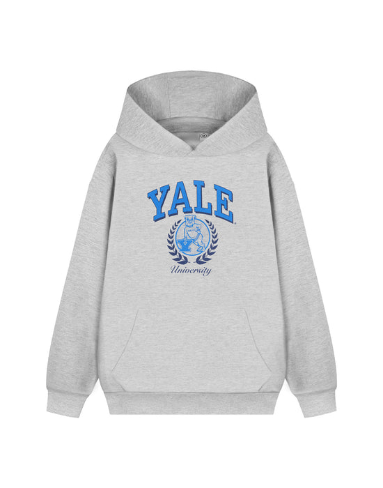 Yale Dog Unisex Grey Hoodie