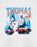 Thomas and Friends Homage Mens White Short Sleeved T-Shirt