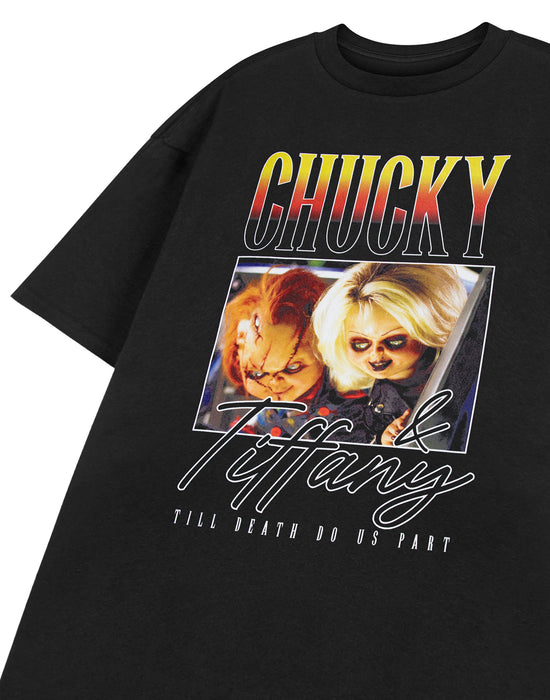Chucky Death Do Us Part Unisex Black Short Sleeved T-Shirt