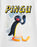 Pingu Wave Unisex White Short Sleeved T-Shirt