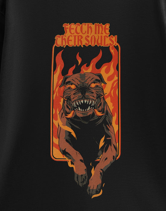 Call of Duty Fetch Me Their Souls Mens Black Short Sleeved T-Shirt