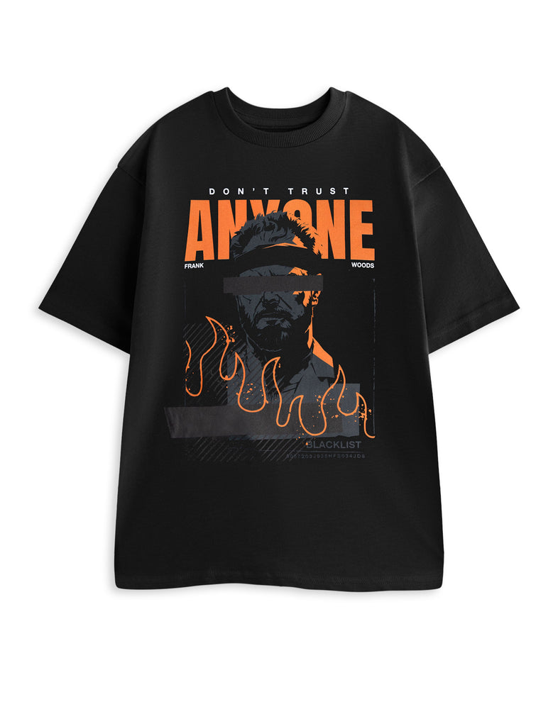 Call of Duty Don't Trust Anyone Mens Black Short Sleeved T-Shirt