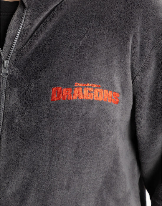 How to Train Your Dragon Toothless Unisex Charcoal Onesie