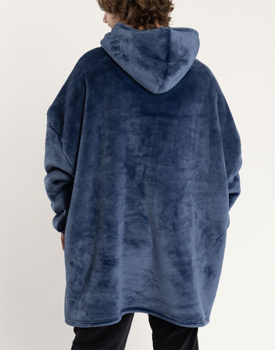 Rick And Morty Character Mens Black Blanket Hoodie