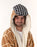 Only Fools And Horses Del Boy Mens Beige Hooded Bathrobe