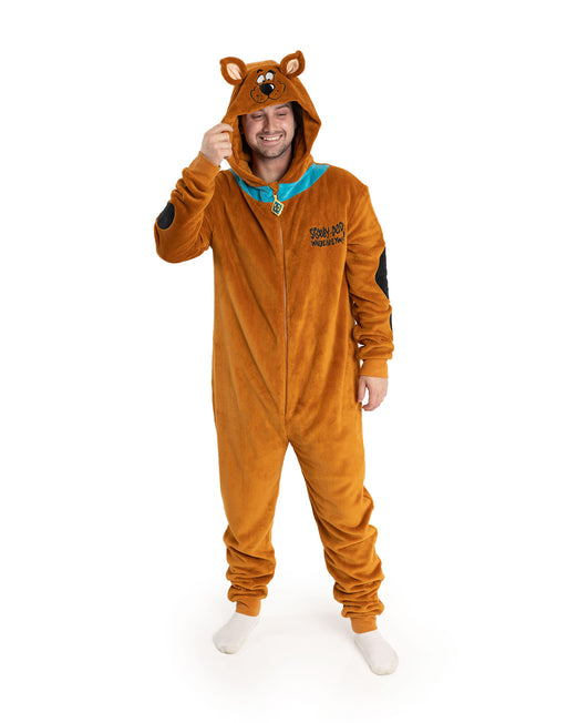 Scooby Doo Character Unisex Brown Onesie
