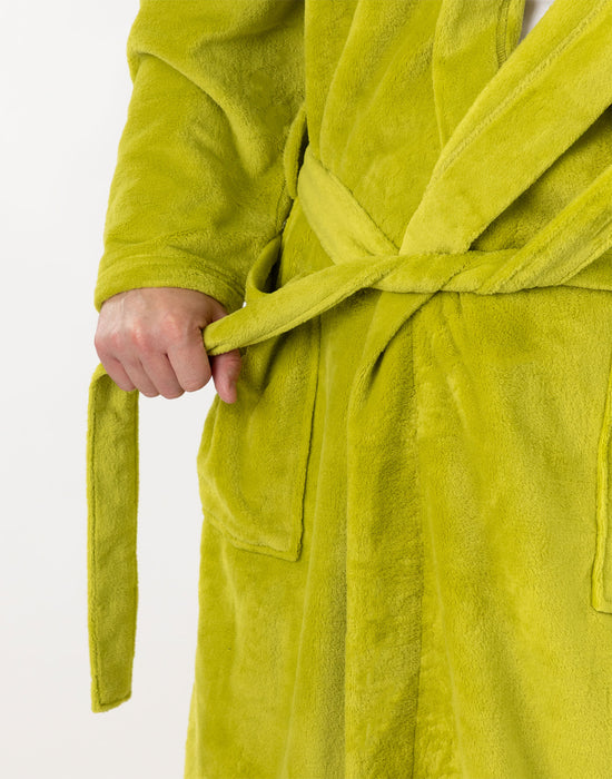 Shrek Character Unisex Green Hooded Bathrobe
