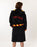 Harry Potter Gryffindor Unisex Black Hooded Bathrobe