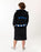 Harry Potter Ravenclaw Unisex Black Hooded Bathrobe