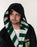 Harry Potter Slytherin Unisex Black Hooded Bathrobe