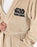 Star Wars Mandalorian Unisex Brown Hooded Bathrobe