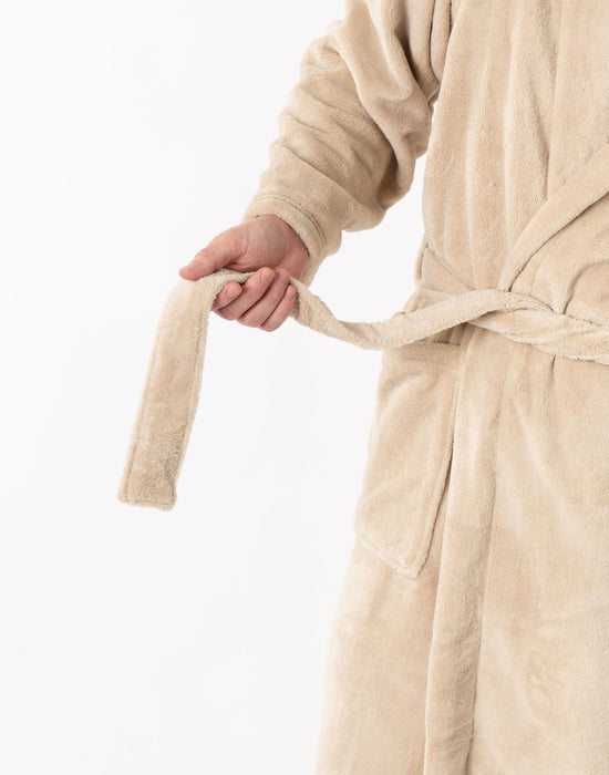 Star Wars Mandalorian Unisex Brown Hooded Bathrobe