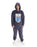 England Logo Mens Navy Long Sleeve Long Leg Pyjama Set