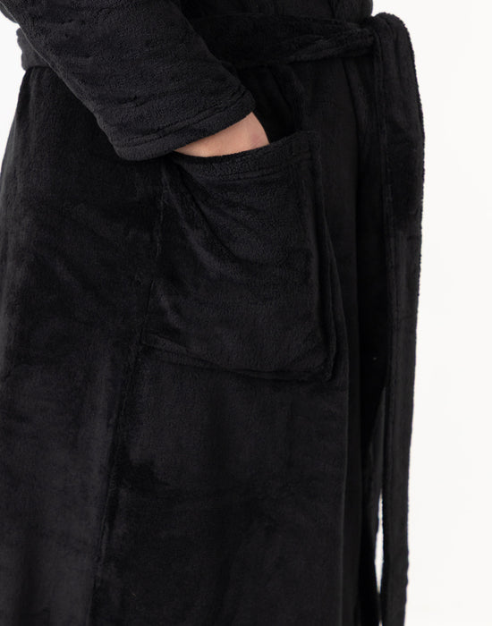 Star Wars Darth Vader Mens Black Hooded Bathrobe