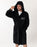 Star Wars Darth Vader Mens Black Hooded Bathrobe