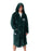The Traitors Logo Unisex Green Hooded Bathrobe