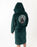 The Traitors Logo Unisex Green Hooded Bathrobe