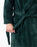 The Traitors Logo Unisex Green Hooded Bathrobe