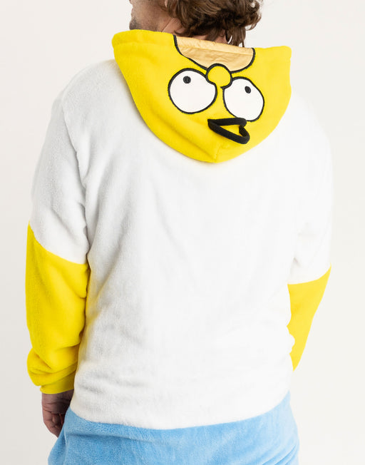 The Simpsons Homer Mens Multicoloured Onesie