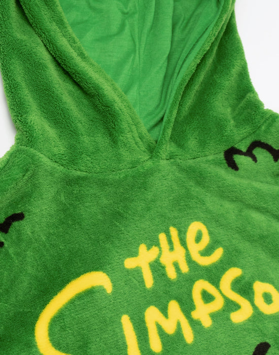 The Simpsons Homer Mens Green Long Sleeve Long Leg Pyjama Set