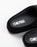 One Piece Logo Mens Black Mule Slippers