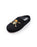 One Piece Logo Mens Black Mule Slippers