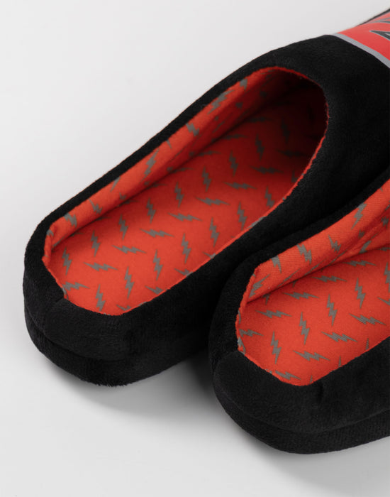 Foo Fighters Logo Mens Black Mule Slippers
