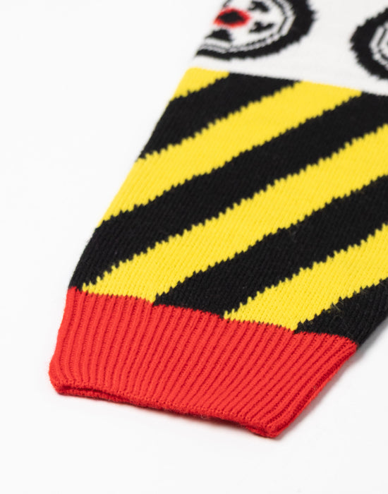 Hot Wheels Tyre & Spanner Fairisle Mens Multicoloured Christmas Jumper