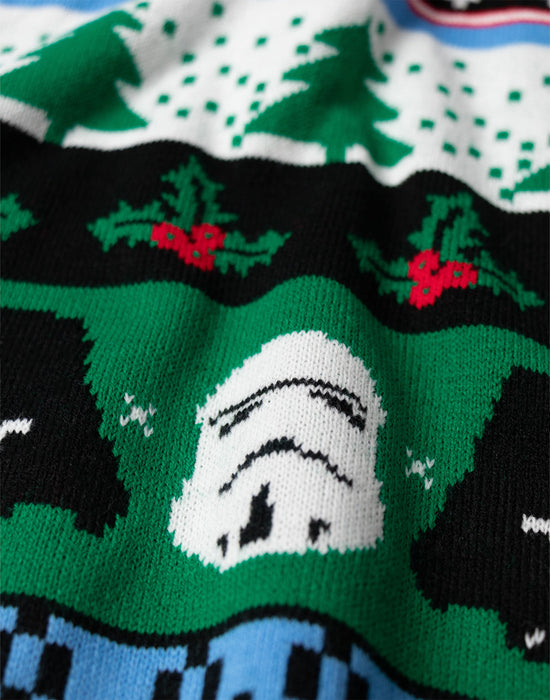 Star Wars Logo Mens Multicoloured Christmas Jumper