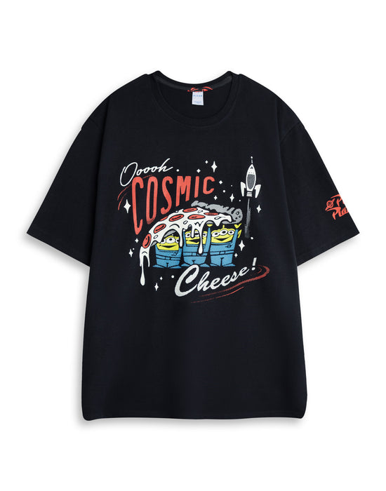 Disney Toy Story Mens Black Short Sleeve Long Leg Pyjama Set