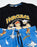 Disney Hercules Mens Black Short Sleeve Long Leg Pyjama Set