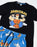 Disney Hercules Mens Black Short Sleeve Long Leg Pyjama Set