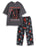 Star Wars Darth Vader Mens Black Short Sleeve Long Leg Pyjama Set