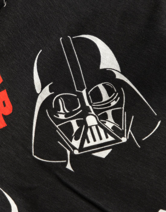 Star Wars Darth Vader Mens Black Short Sleeve Long Leg Pyjama Set