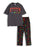 Marvel Avengers Mens Multicoloured Short Sleeve Long Leg Pyjama Set