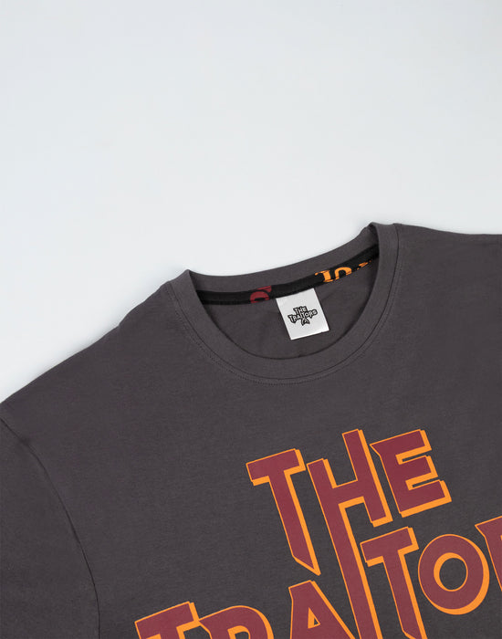 The Traitors Logo Mens Black Short Sleeve Long Leg Pyjama Set