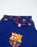 FC Barcelona Logo Mens Black Short Sleeve Long Leg Pyjama Set