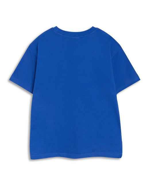 Chelsea Logo Mens Blue Short Sleeve Long Leg Pyjama Set