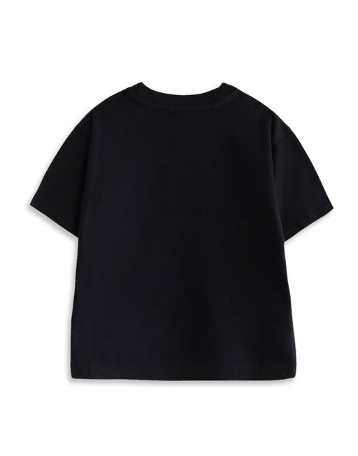 Newcastle United Logo Mens Black Short Sleeve Long Leg Pyjama Set