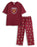 West Ham United Logo Unisex Red Short Sleeve Long Leg Pyjama Set