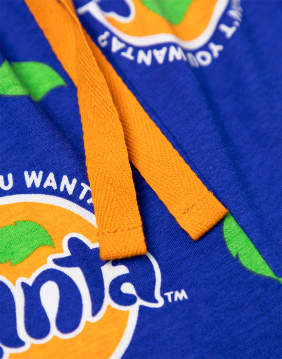 Fanta Logo Mens Blue Lounge Pants