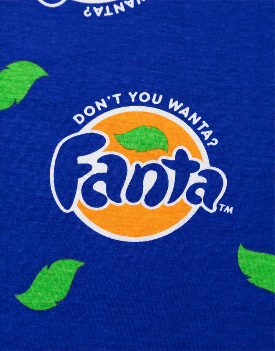 Fanta Logo Mens Blue Lounge Pants