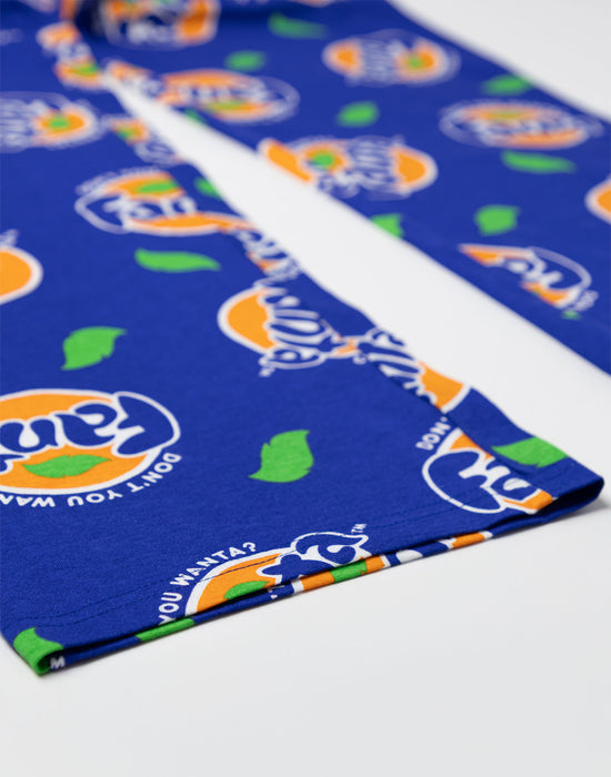 Fanta Logo Mens Blue Lounge Pants
