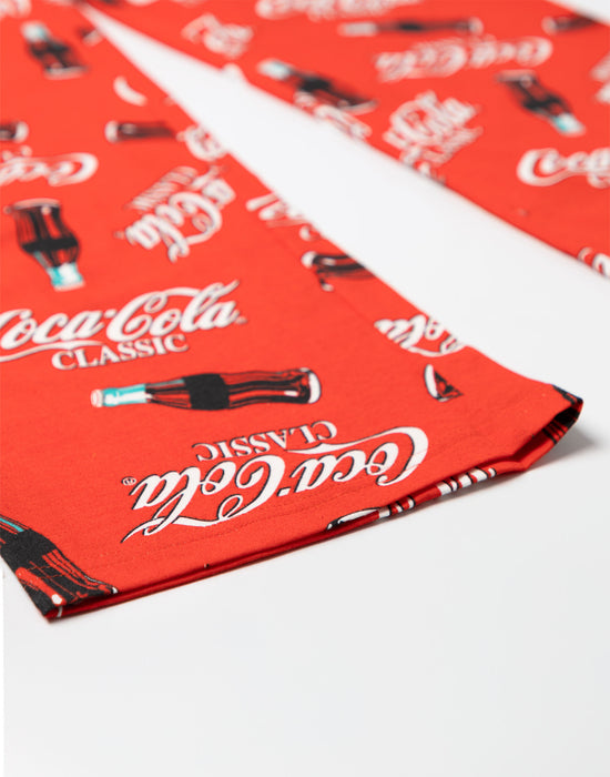 Coca Cola Logo Mens Red Lounge Pants