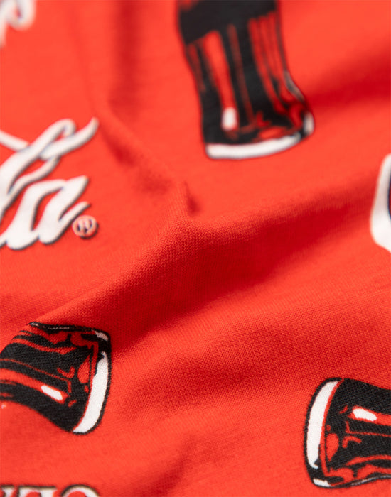 Coca Cola Logo Mens Red Lounge Pants