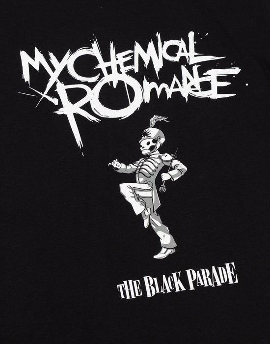 My Chemical Romance Logo Mens Black Short Sleeve Long Leg Pyjama Set
