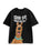 Scooby Doo Character Mens Black Short Sleeve Long Leg Pyjama Set