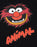 Disney Muppets Mens Black Short Sleeve Long Leg Pyjama Set